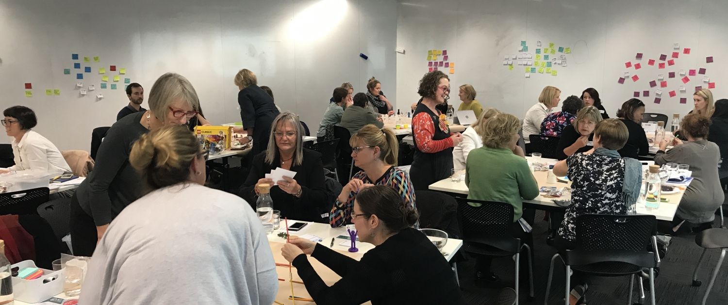 A codesign session for the Family Safety Hub
